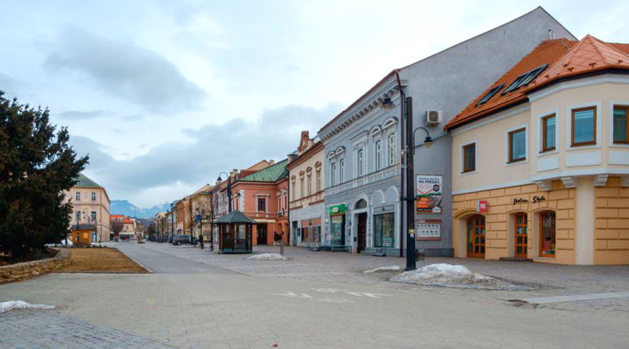 Top-Autovermietungsoptionen in Liptovský Mikuláš